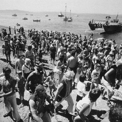 Alki Beach Pirates Landing, 1950s