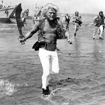 Storming the shore