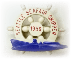 Seafair Skipper Pin 1956